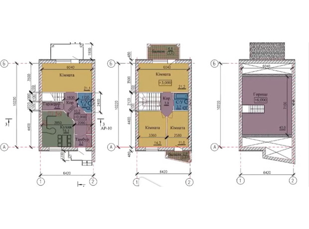 Таунхаус Ривер Таун: планировка 4-комнатной квартиры 125 м²