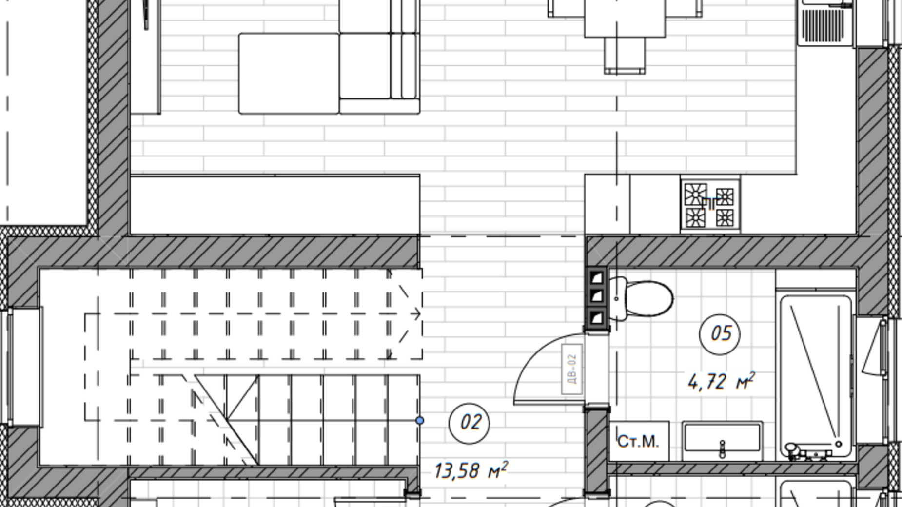 Планування котеджу в КМ Перлина Процева 169 м², фото 480998