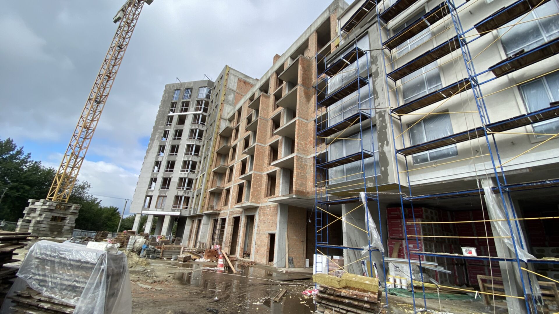 Станом на вересень 2022 року ЖК Skyfall хід будівництва фото 481580