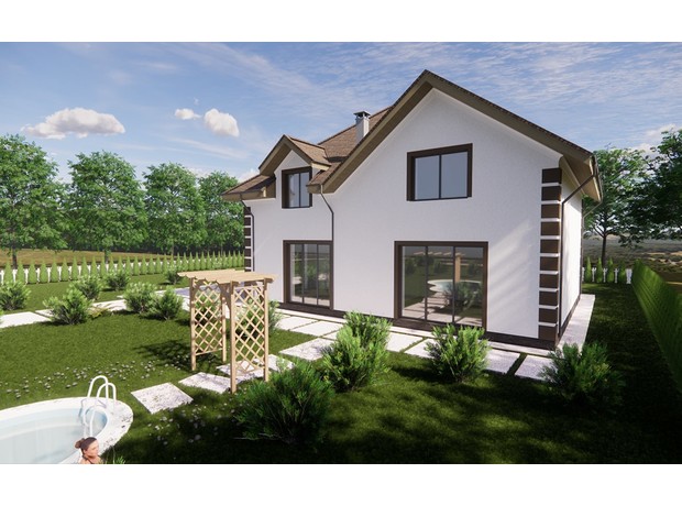 КМ Крушинка Парк: планування 4-кімнатної квартири 220 м² КМ Крушинка Парк: планування 4-кімнатної квартири 220 м²