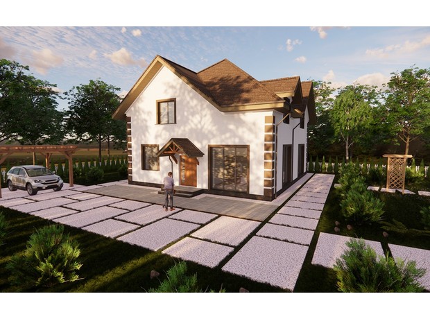 КМ Крушинка Парк: планування 3-кімнатної квартири 235 м² КМ Крушинка Парк: планування 3-кімнатної квартири 235 м²