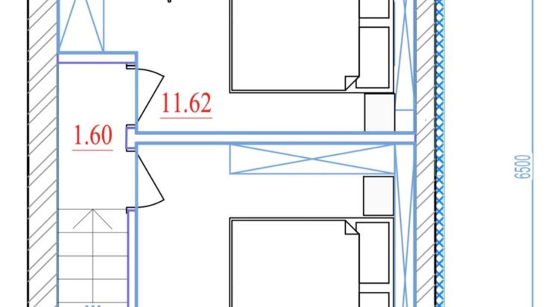 Планировка таунхауса в Таунхаус Ihouse Village 85 м², фото 497938