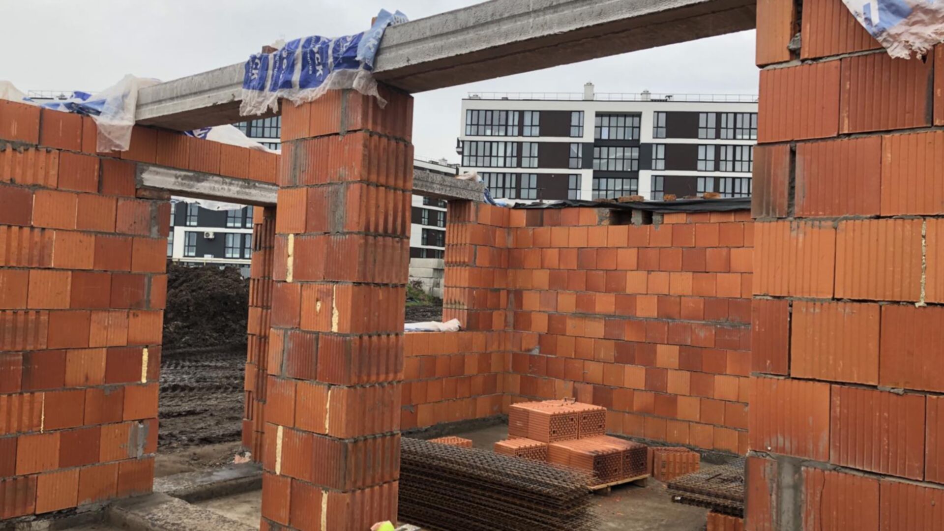 Дуплекс Sokilnyky GrandHouse ход строительства фото 502232