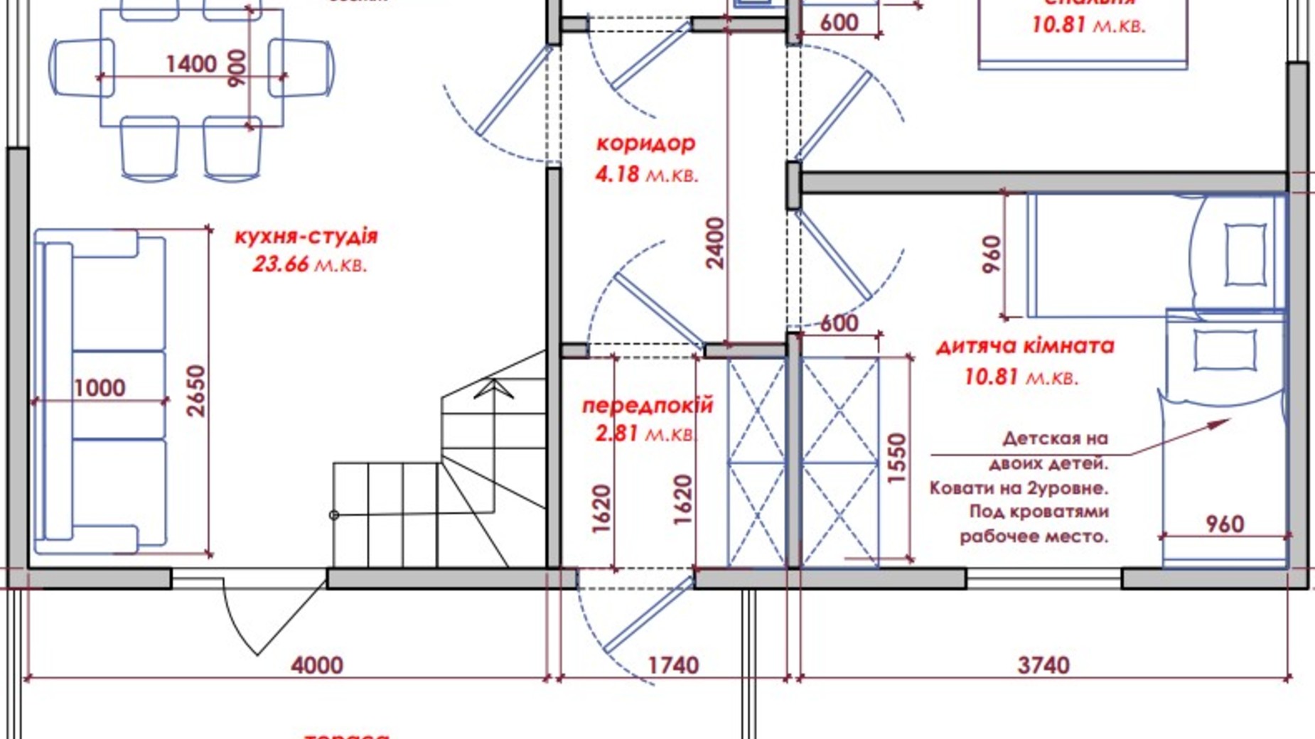 Планировка коттеджа в КГ Lagom Village 94.53 м², фото 514119