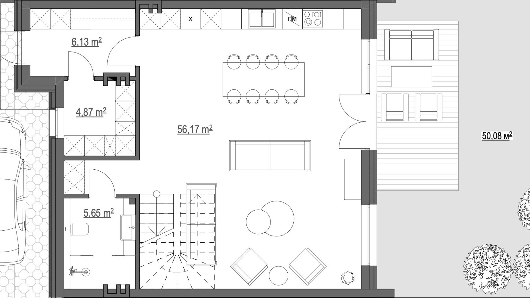 Планировка таунхауса в Таунхаус Avenue House 178 м², фото 515716