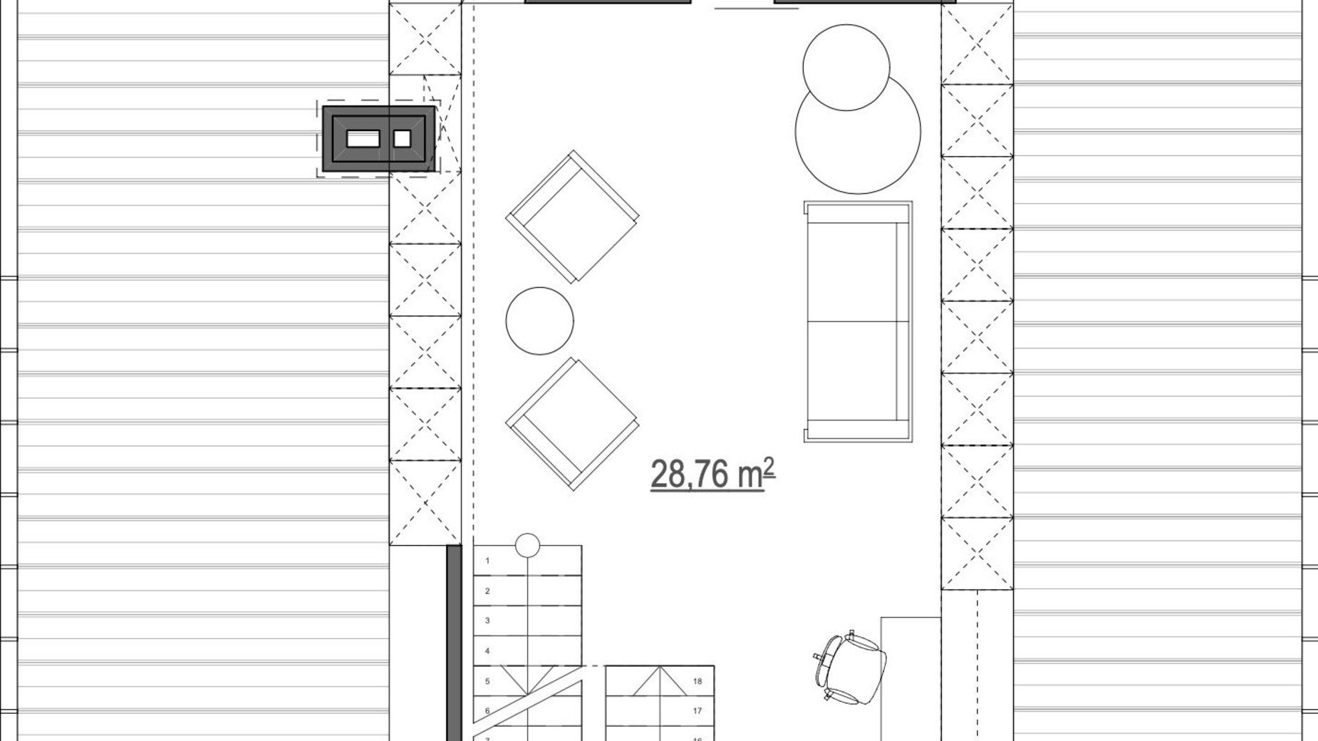 Планування таунхауса в Таунхаус Avenue House 178 м², фото 515718