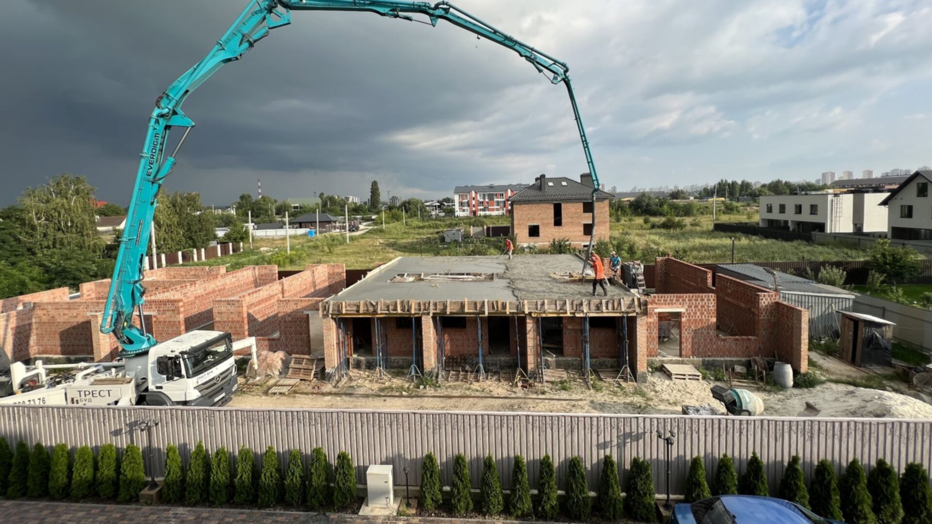 Таунхаус Козырная Семёрка ход строительства фото 517287