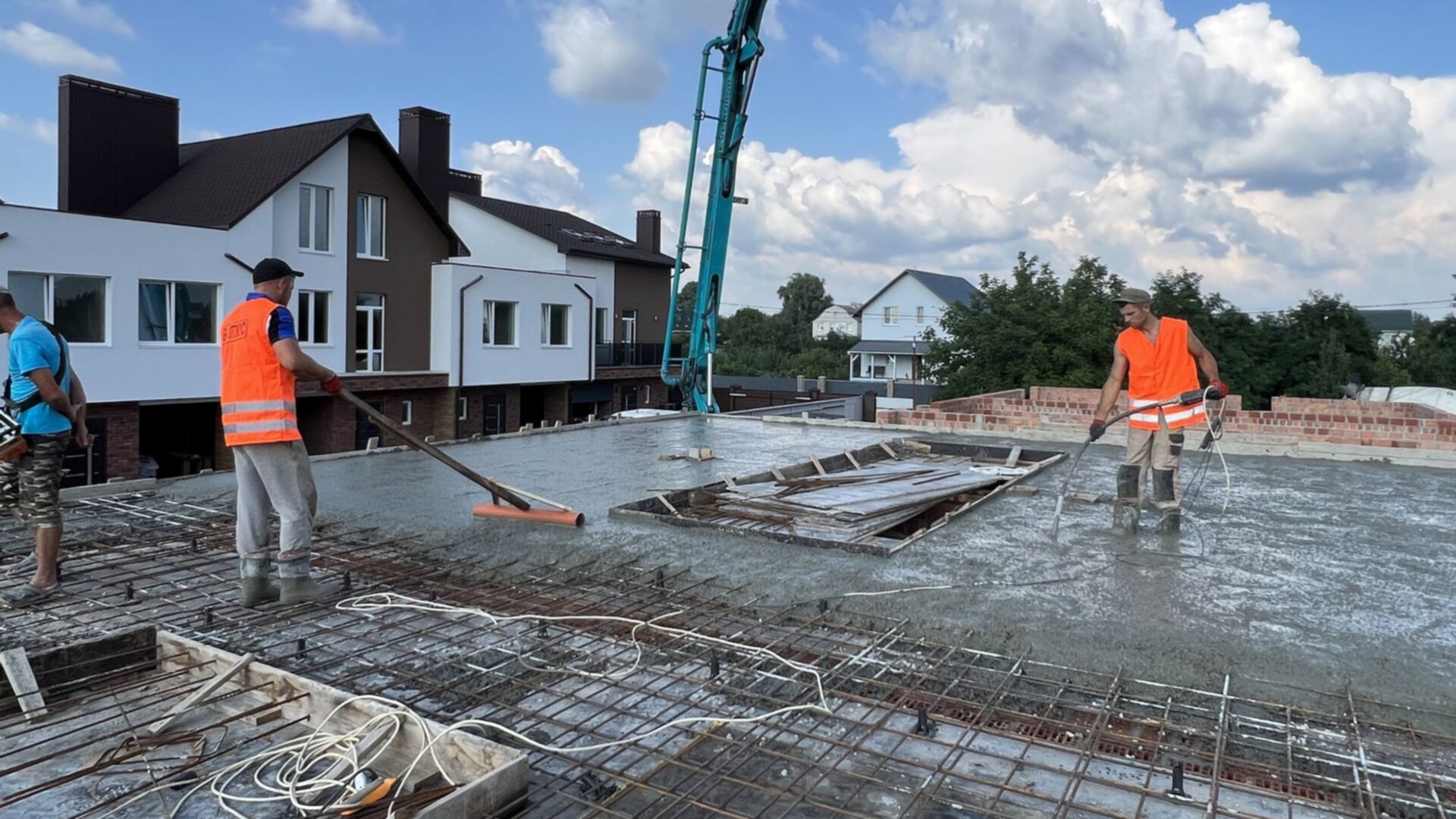 Таунхаус Козырная Семёрка ход строительства фото 517288