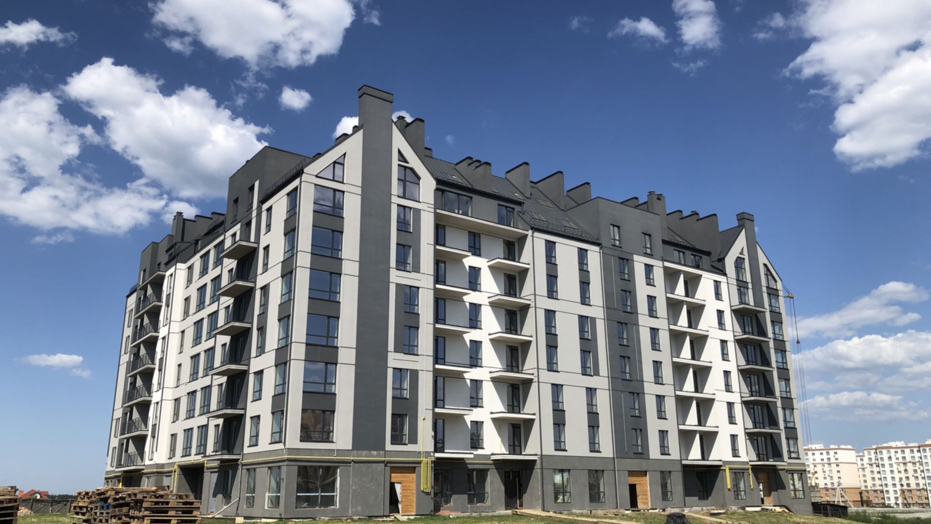 Состоянием на август 2022 года ЖК Park Residence ход строительства фото 519600