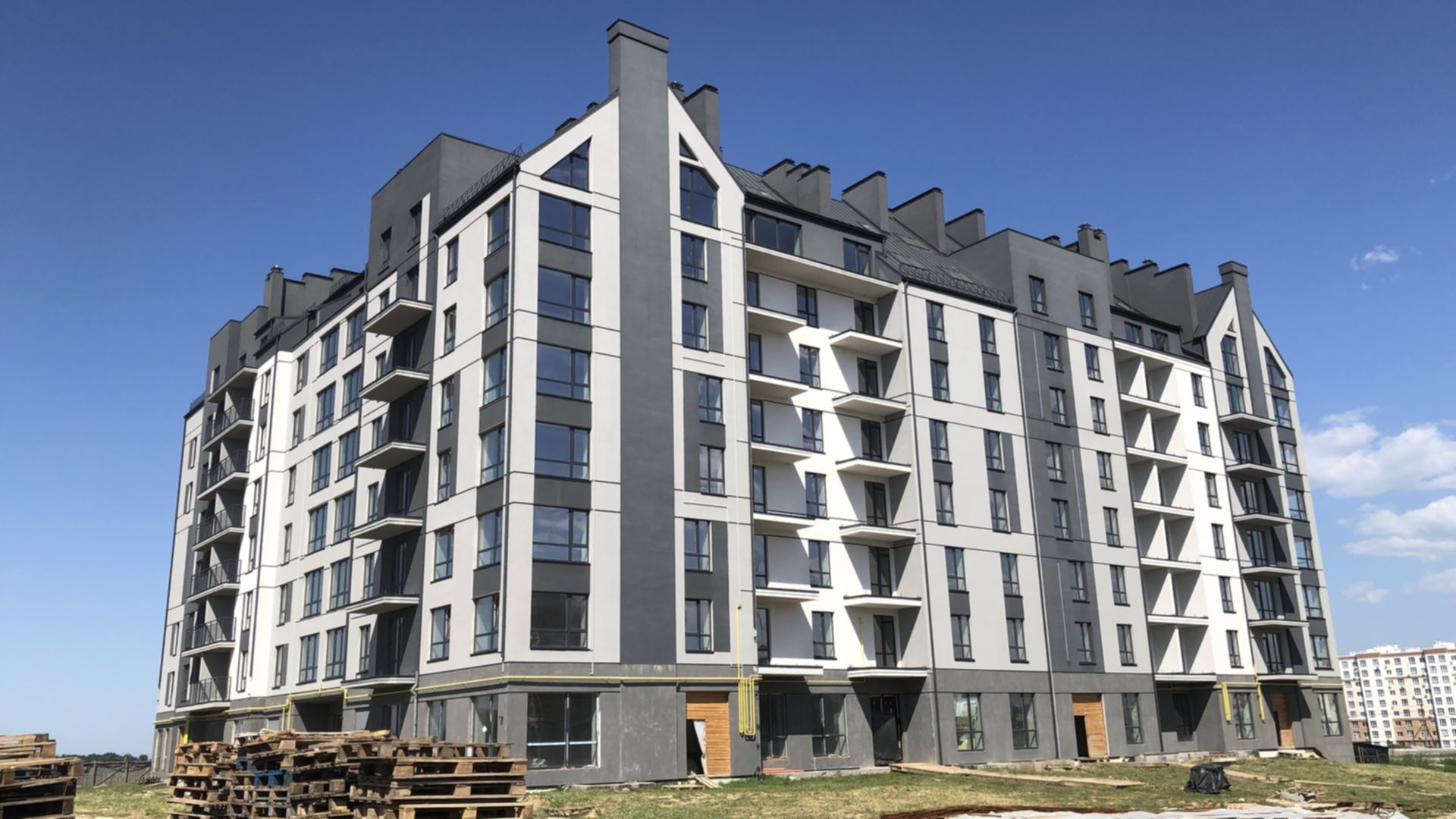 Состоянием на август 2022 года ЖК Park Residence ход строительства фото 519605