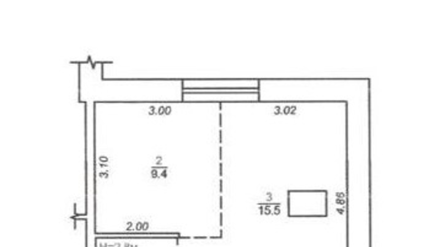 Планування 1-кімнатної квартири в ЖК Мюнхен 35.7 м², фото 524713