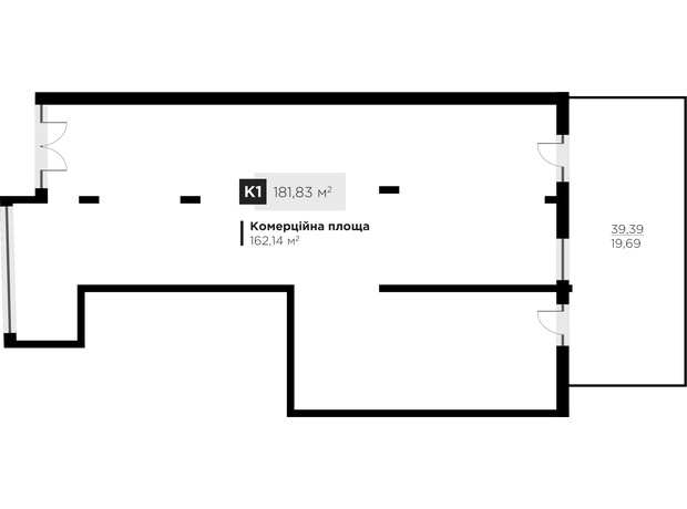 ЖК HYGGE lux: планування приміщення 181.83 м²