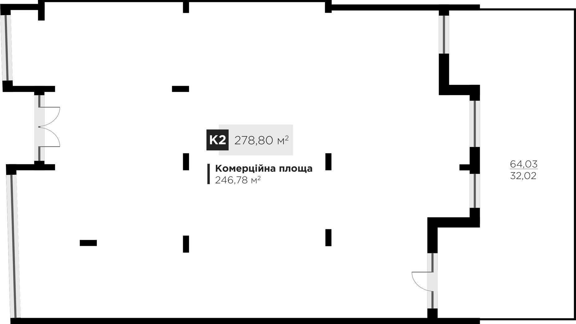 Планировка помещения в ЖК HYGGE lux 278.8 м², фото 526486
