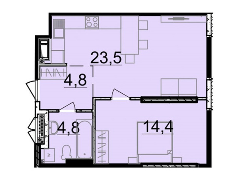 ЖК Manhattan планування 3 ЖК Manhattan планування 3