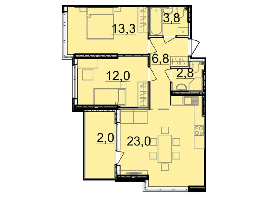 ЖК Manhattan планування 5 ЖК Manhattan планування 5