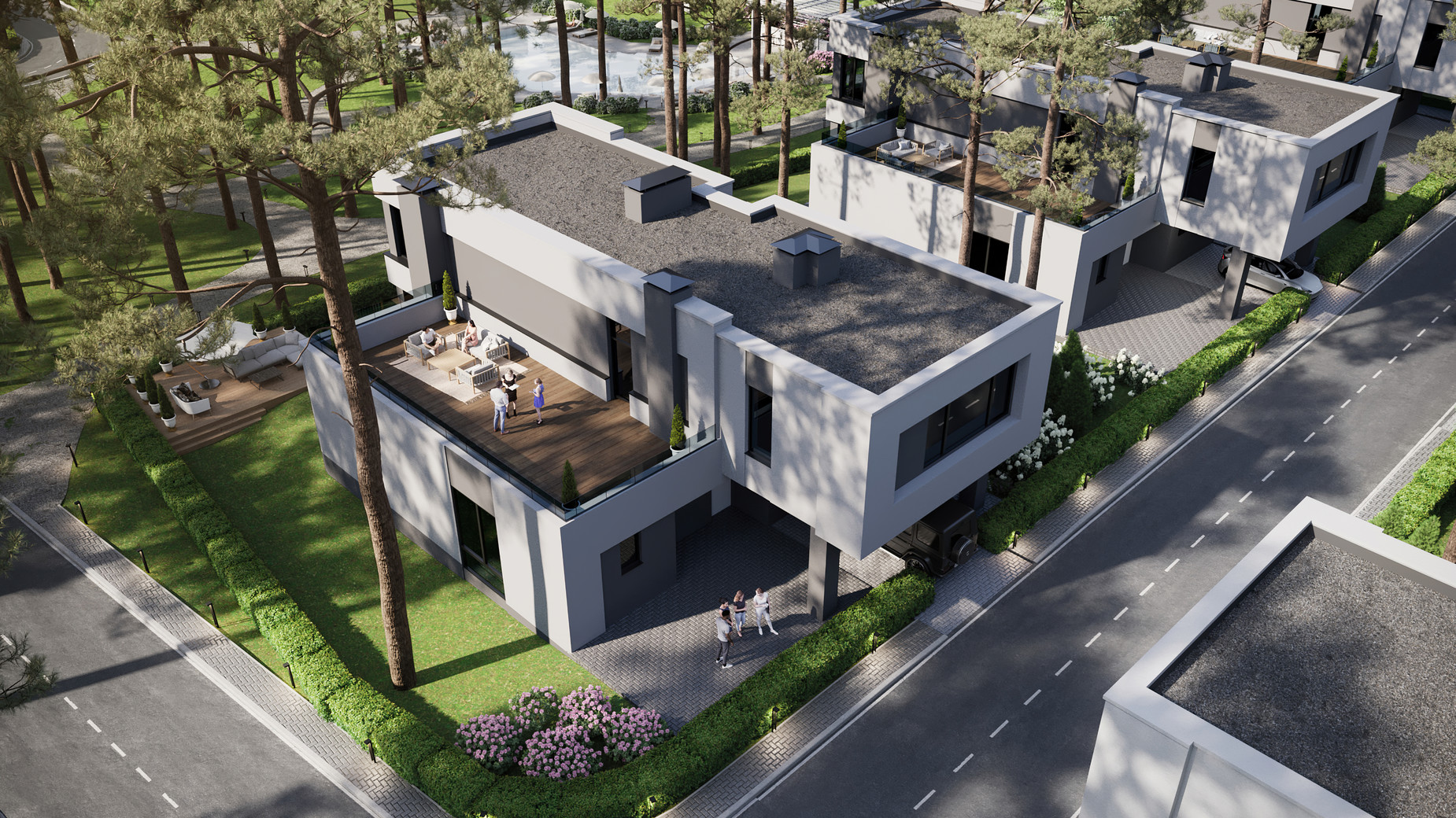 Планировка коттеджа в КГ Inwood 438.23 м², фото 535504