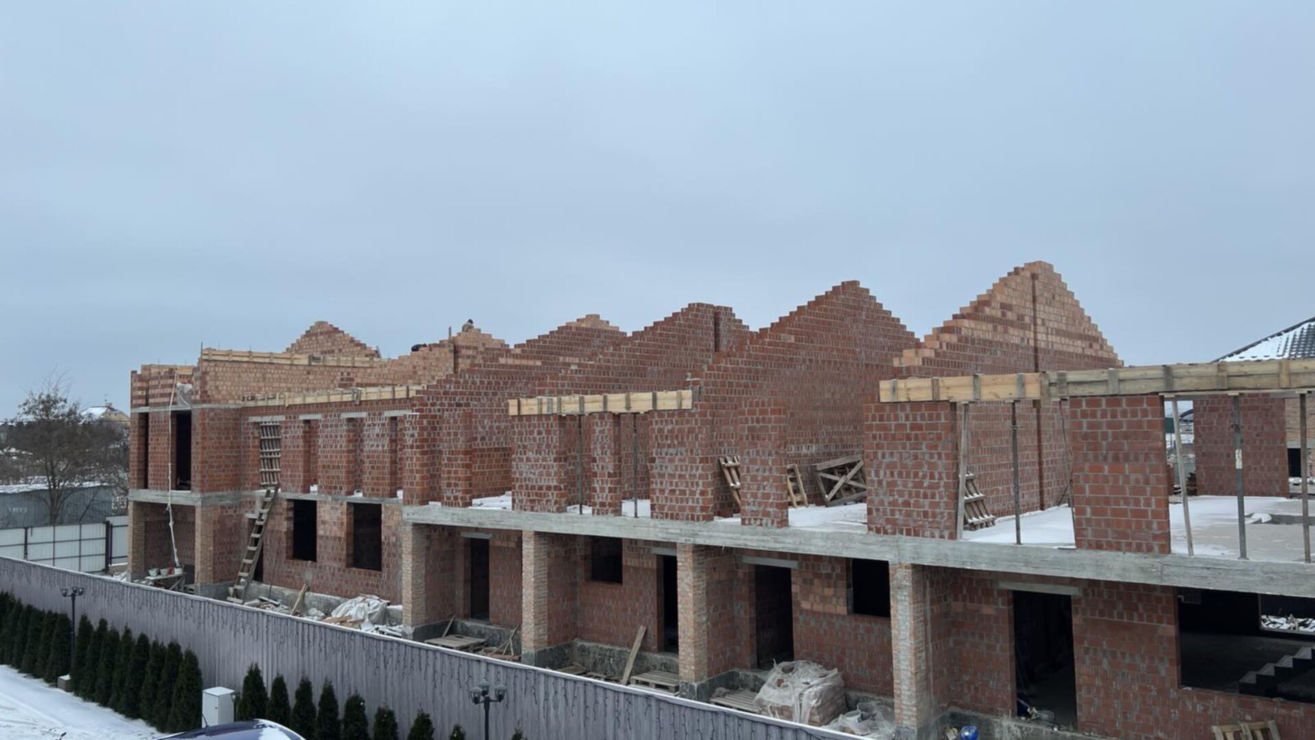 Таунхаус Козырная Семёрка ход строительства фото 538573