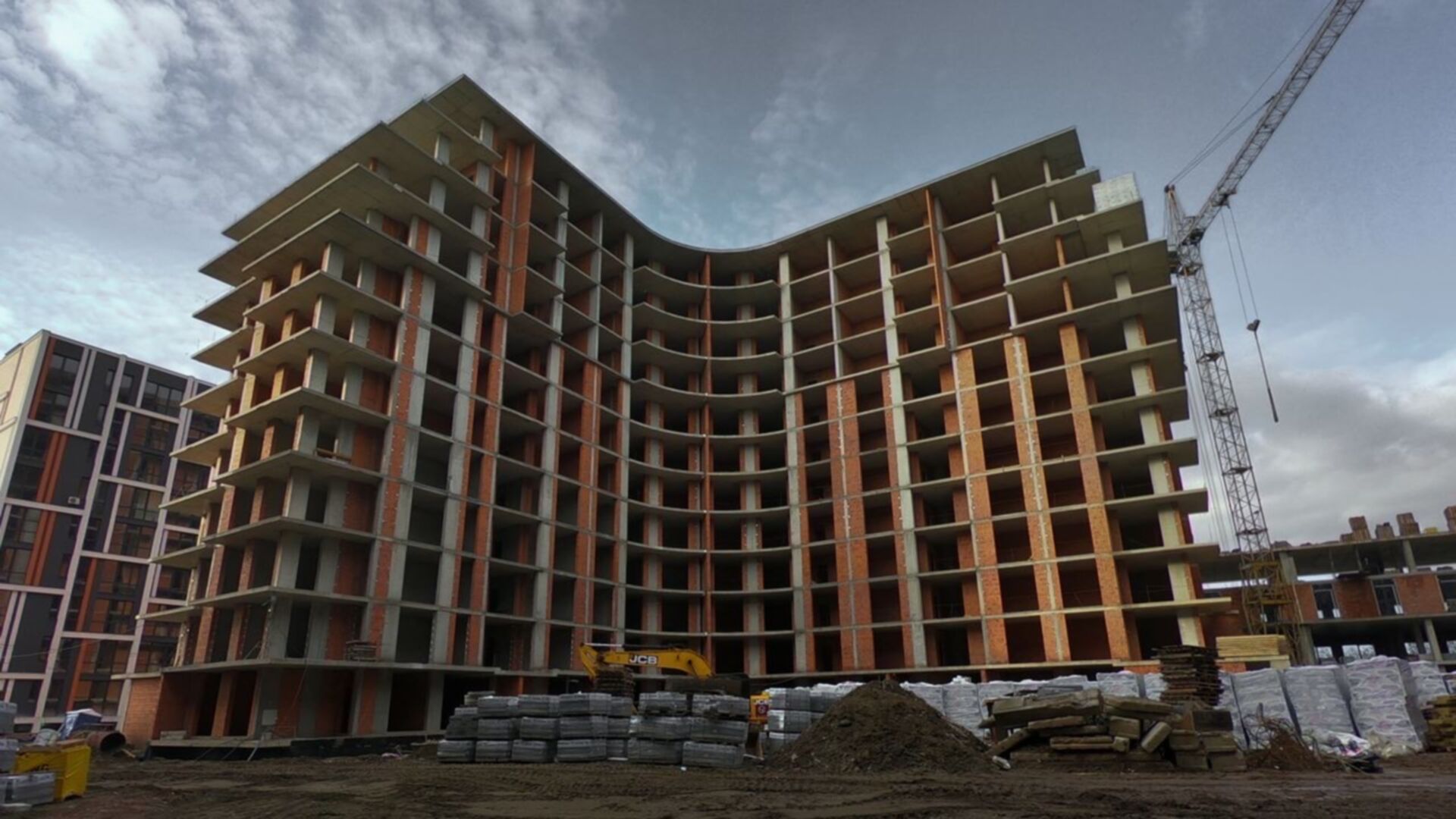 Состоянием на январь 2023 года ЖК Crystal ход строительства фото 538728