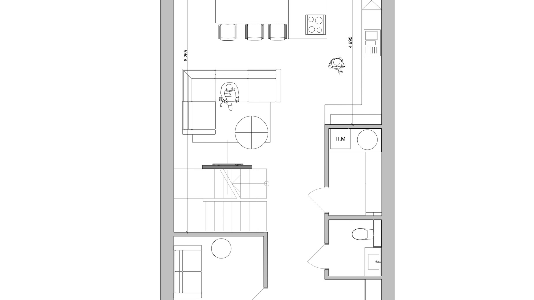 Планування таунхауса в Таунхаус Dream Town 225 м², фото 541705