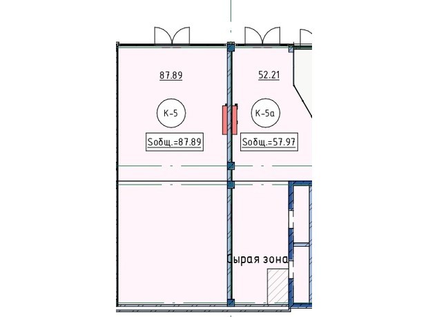 ЖК Пространство у Стамбульского парка: планировка помощения 150.96 м²