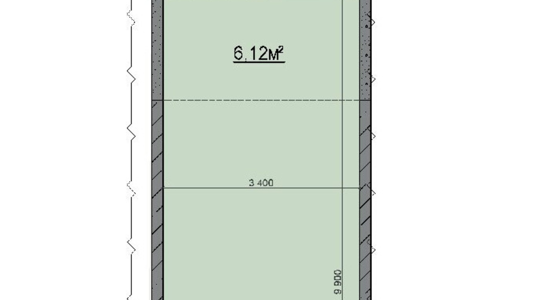 Планування торгової площі в ЖК Smart 51.16 м², фото 549669