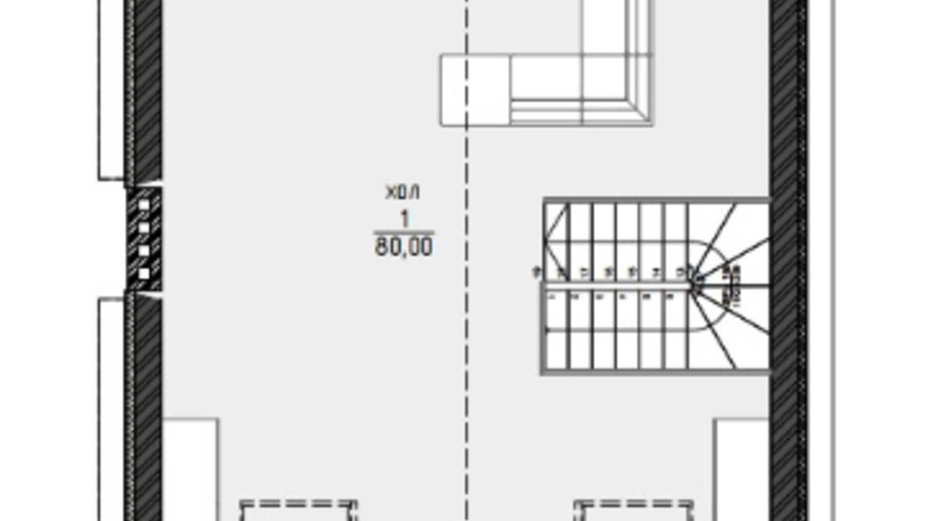 Планировка коттеджа в КГ BritanHouse 227 м², фото 551958