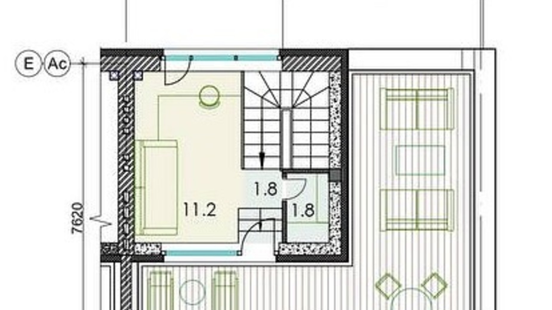 Планировка таунхауса в Таунхаус Forest hill 162 м², фото 552637