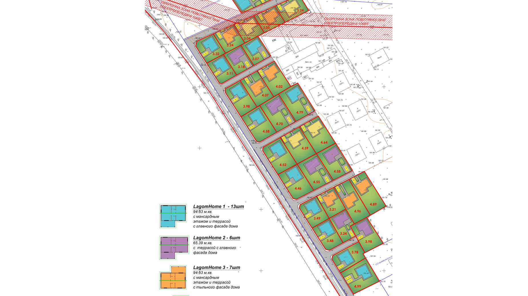 КГ Lagom Village  генплан 555031