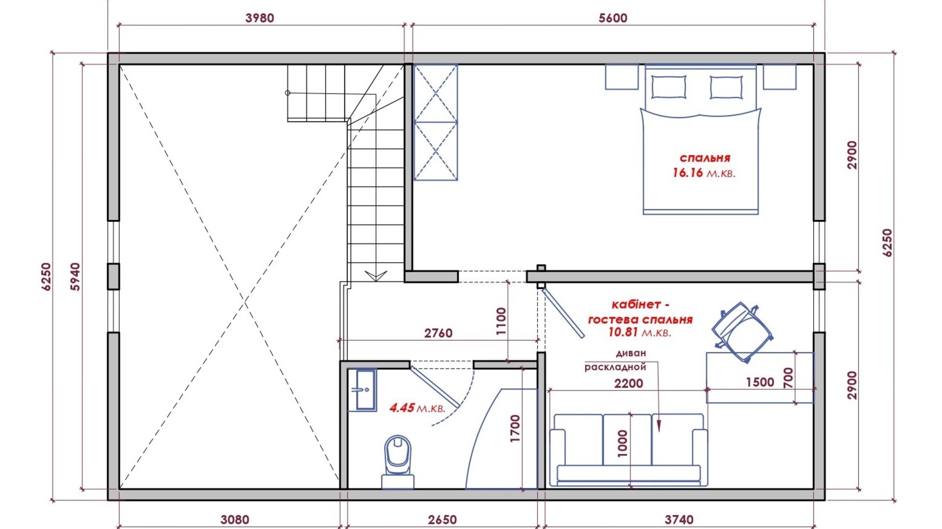 Планировка коттеджа в КГ Lagom Village 94.53 м², фото 555783