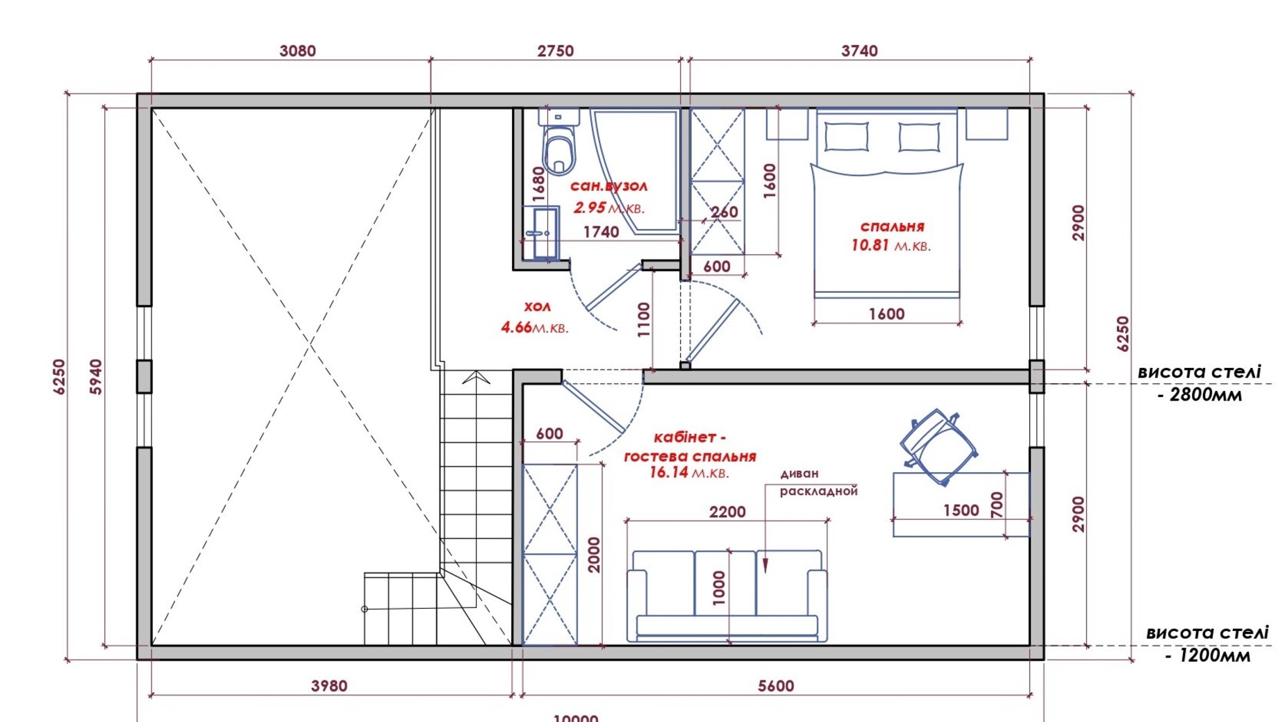 Планировка коттеджа в КГ Lagom Village 94.17 м², фото 555798