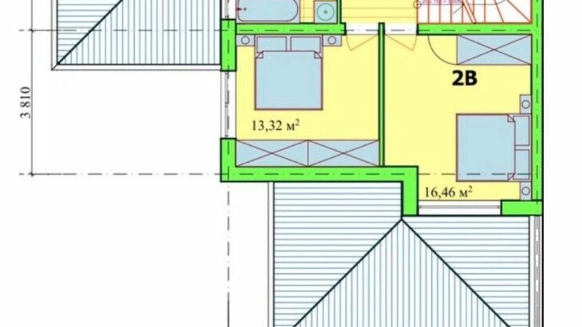 Планування квадрекса в Квадрекс Ihouse Quadro 125 м², фото 559224