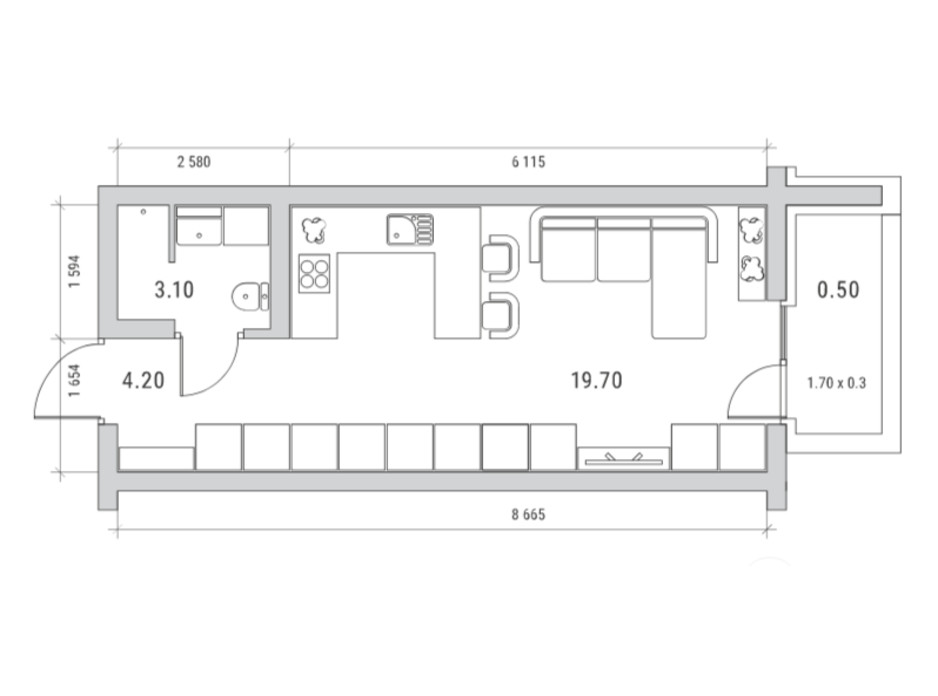 ЖК Standard One планування 9 ЖК Standard One планування 9