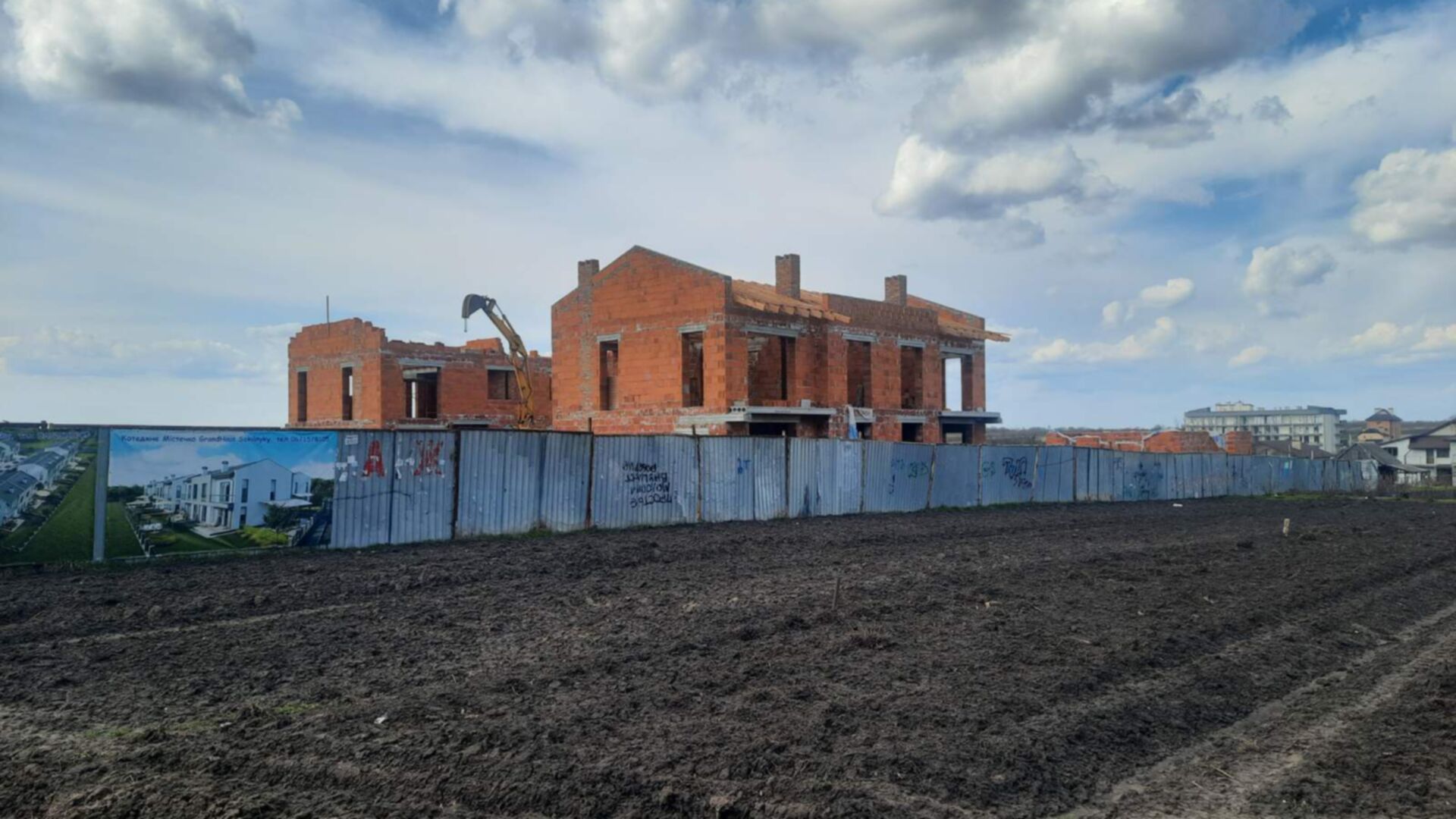 Дуплекс Sokilnyky GrandHouse ход строительства фото 560942