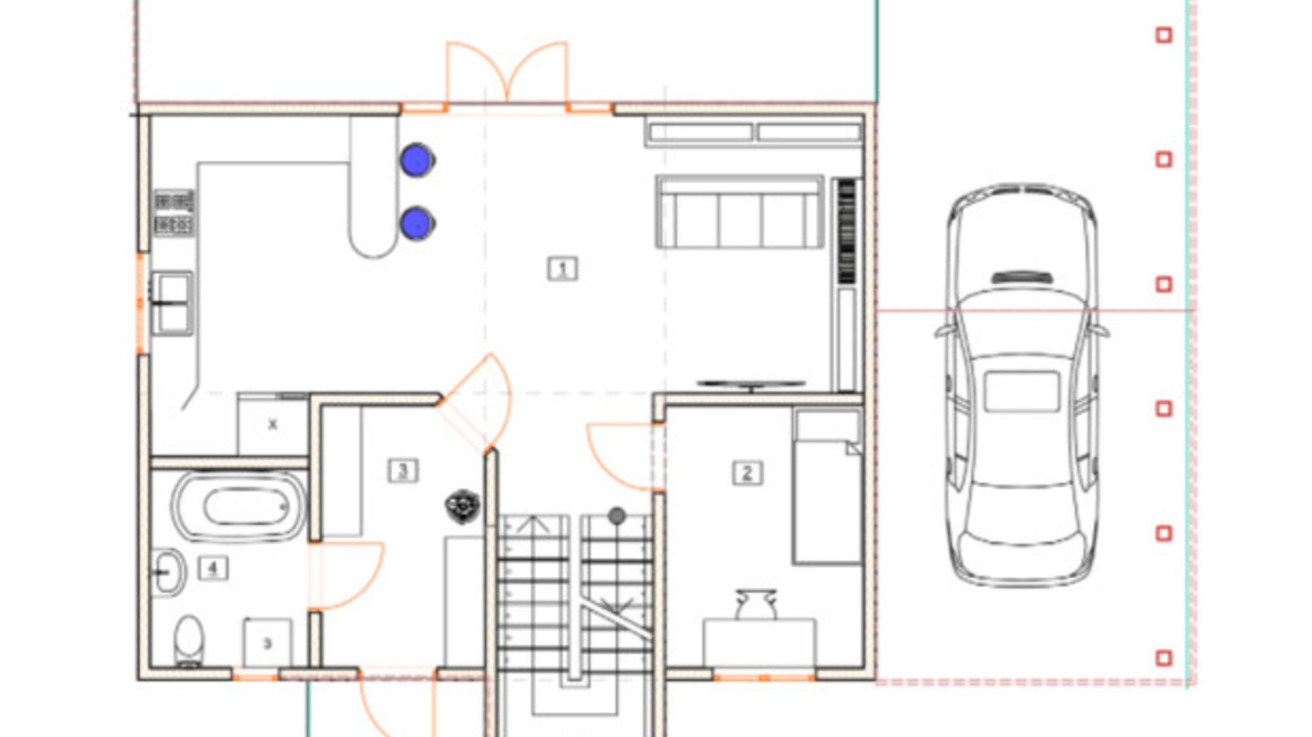 Планировка коттеджа в КГ Hausplusland Колонщина 140 м², фото 564999