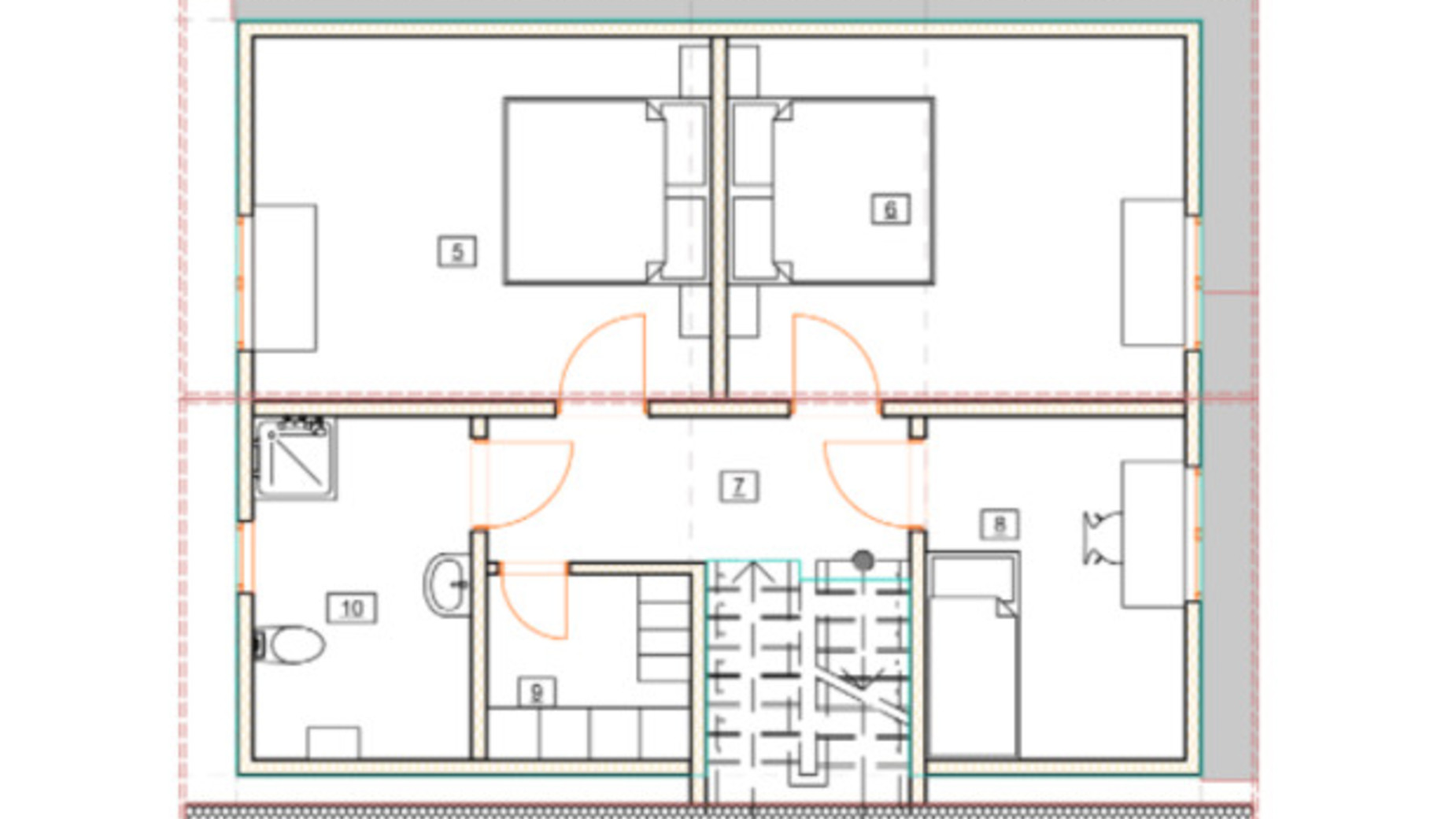 Планування котеджу в КМ Hausplusland Залісся 140 м², фото 565124