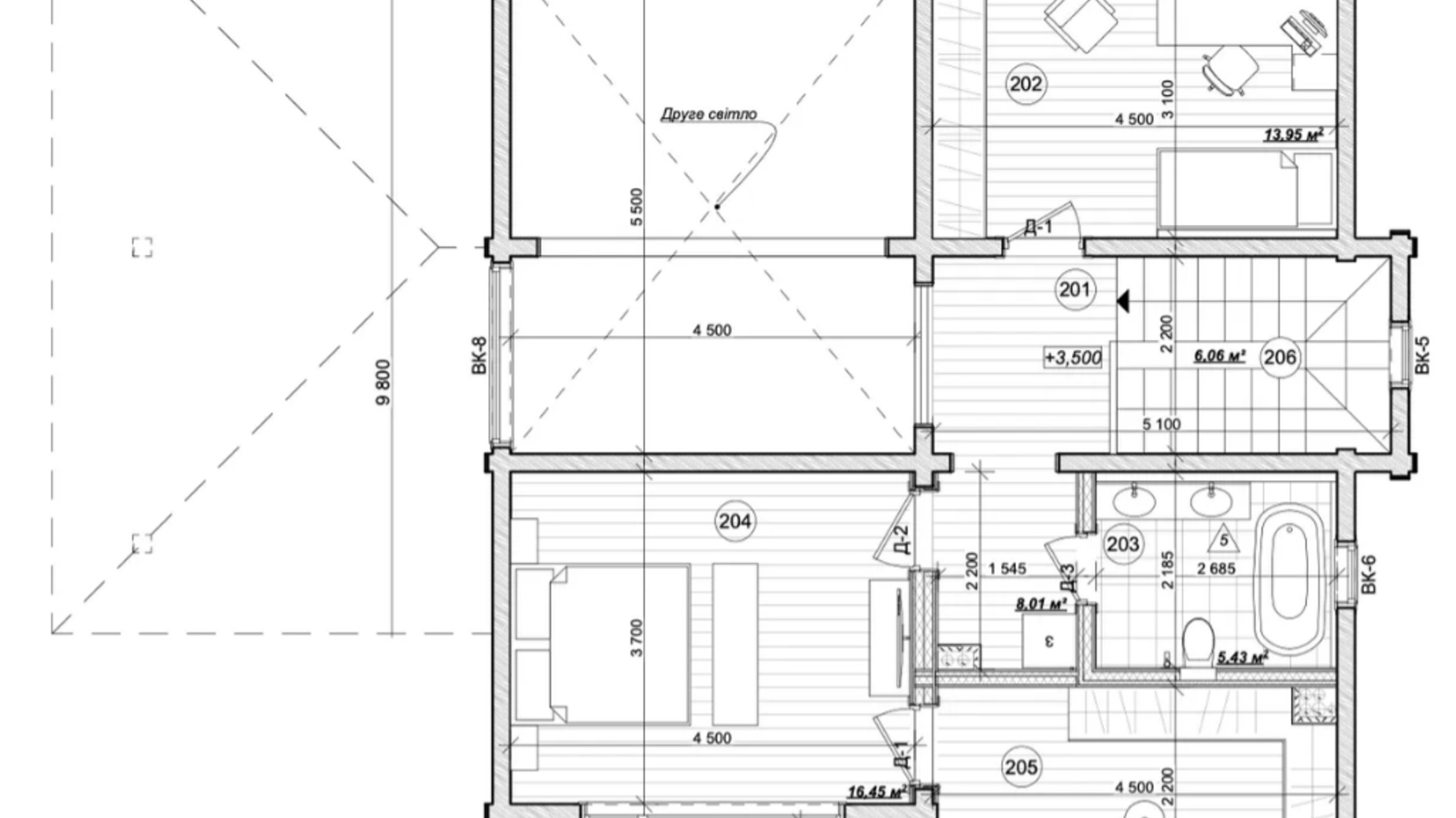 Планування котеджу в КМ Riviera Village 152 м², фото 569698