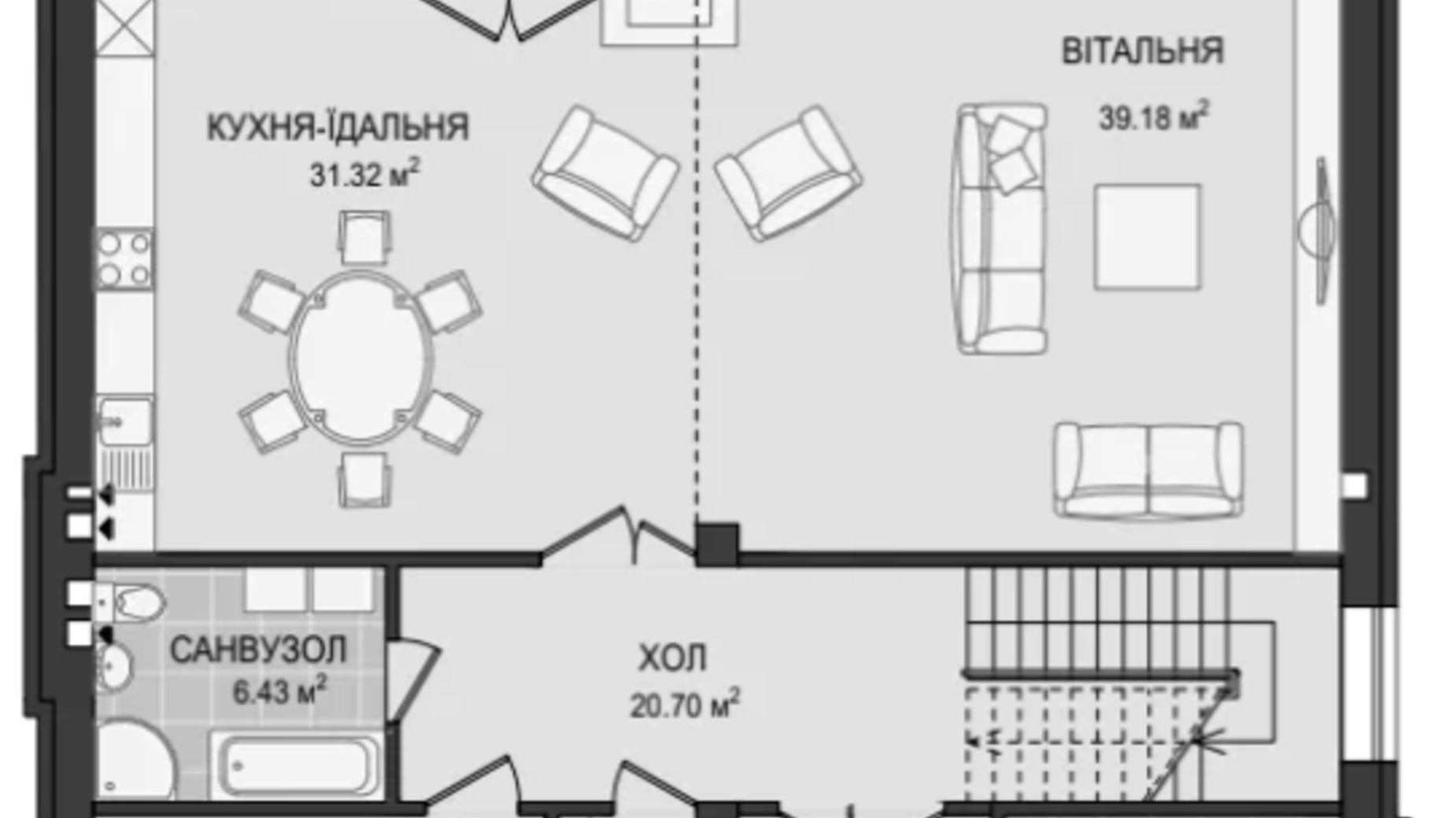 Планировка коттеджа в КГ Маєток VIP-CLUB 265 м², фото 571831