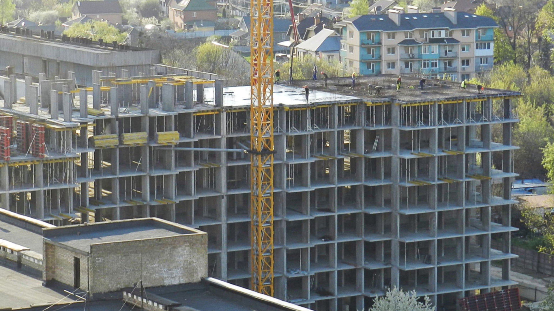 Состоянием на апрель 2023 года ЖК Авеню 42 ход строительства фото 572133