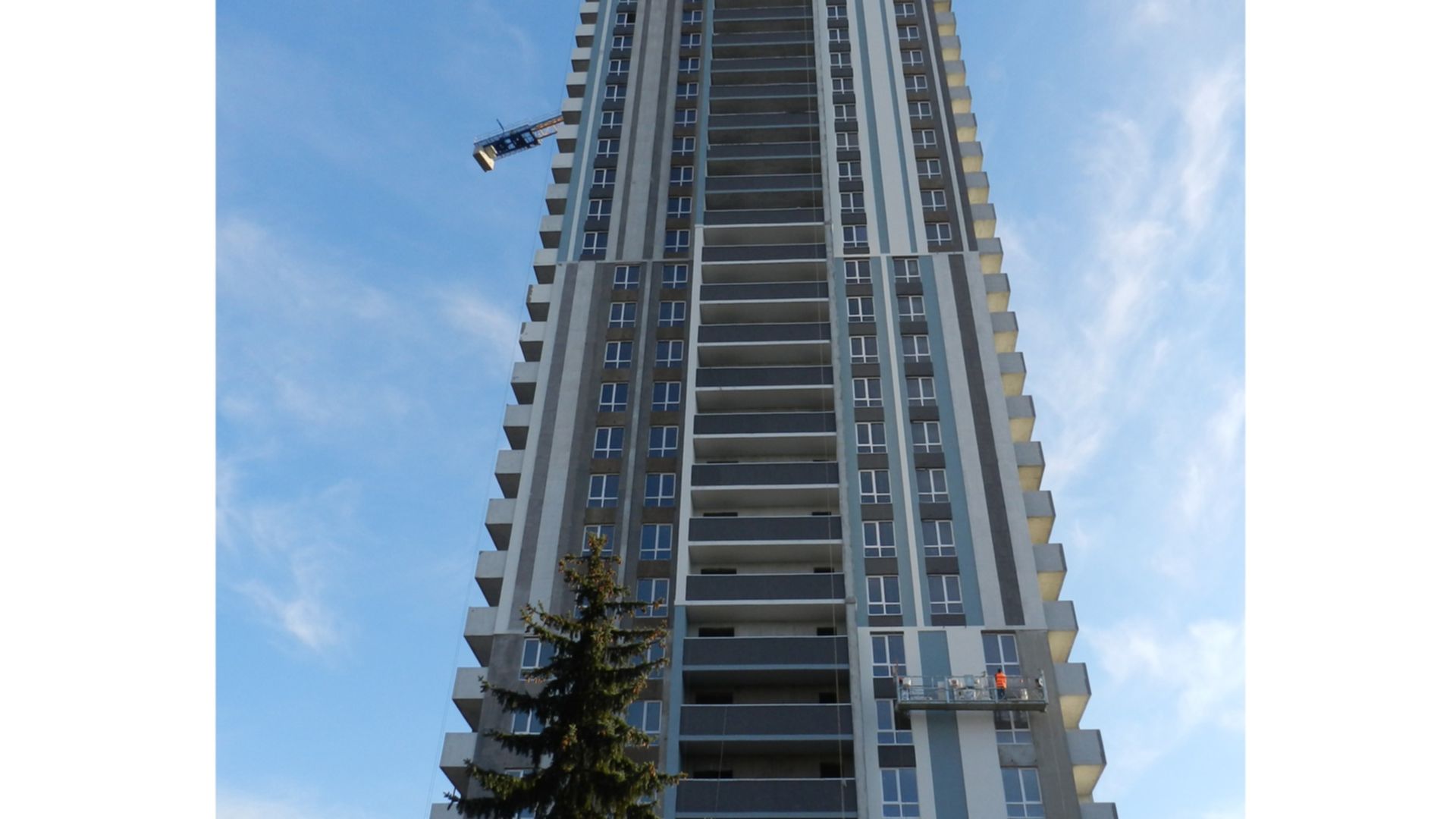 Состоянием на апрель 2023 года ЖК Авеню 42 ход строительства фото 572147