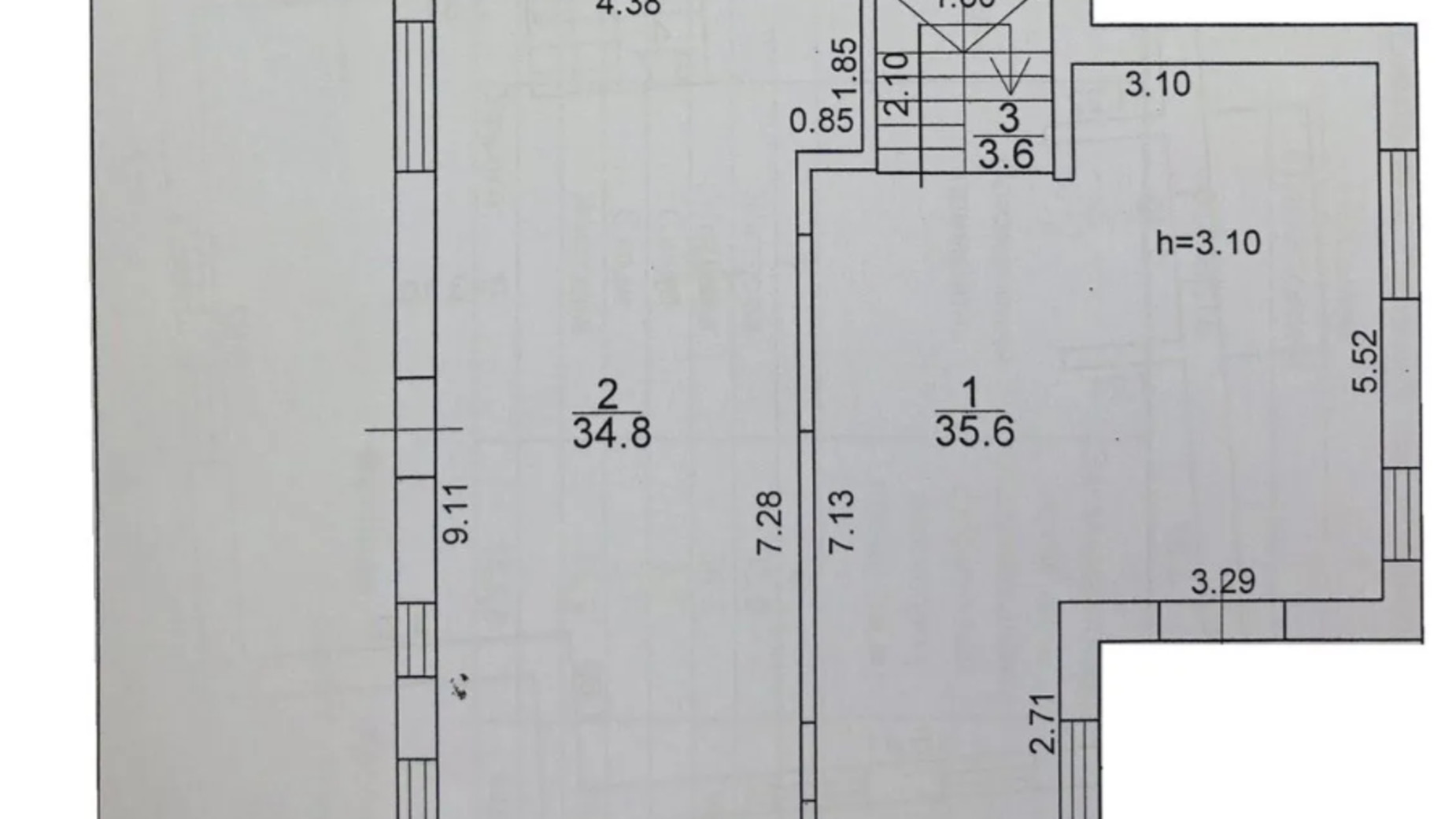 Планування котеджу в КМ Лелека 153.6 м², фото 574348