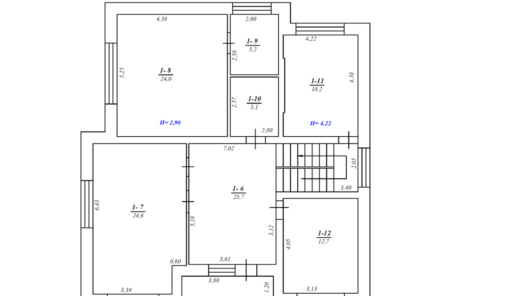 Планировка коттеджа в КГ Home Resort 251 м², фото 576950