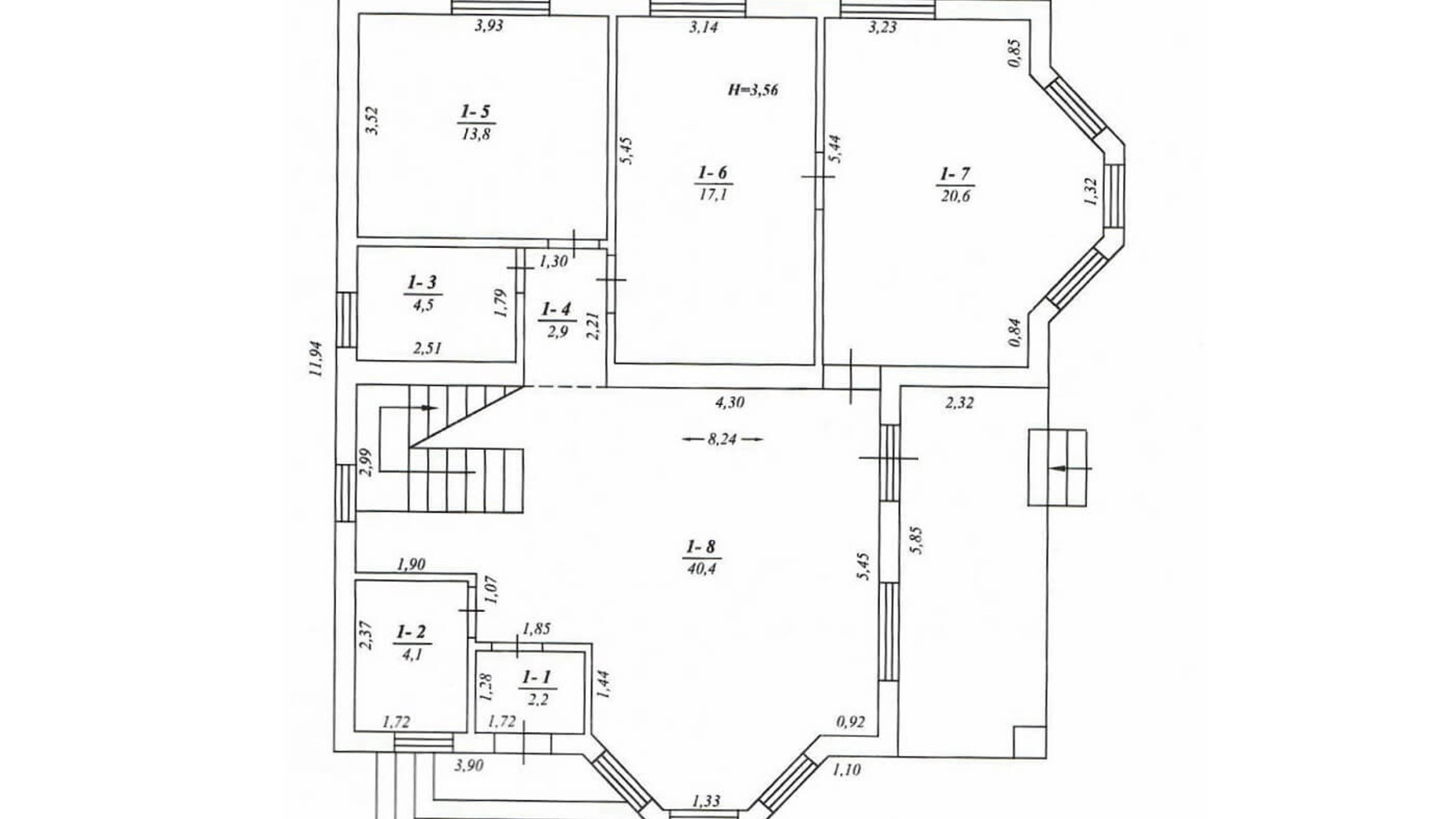 Планировка коттеджа в КГ Home Resort 209.4 м², фото 576960