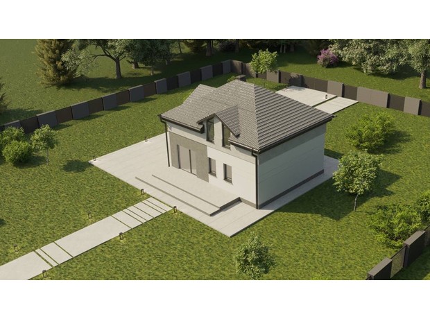 КГ Barvita: планировка 4-комнатной квартиры 240 м²