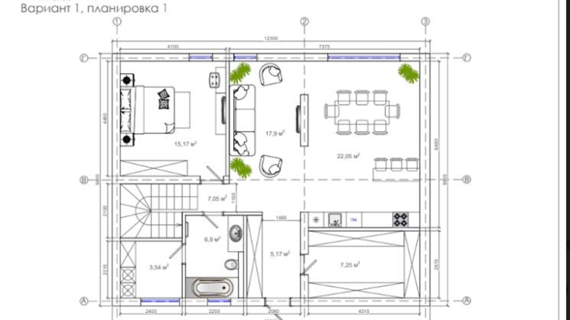 Планування котеджу в КМ Barvita 240 м², фото 577555