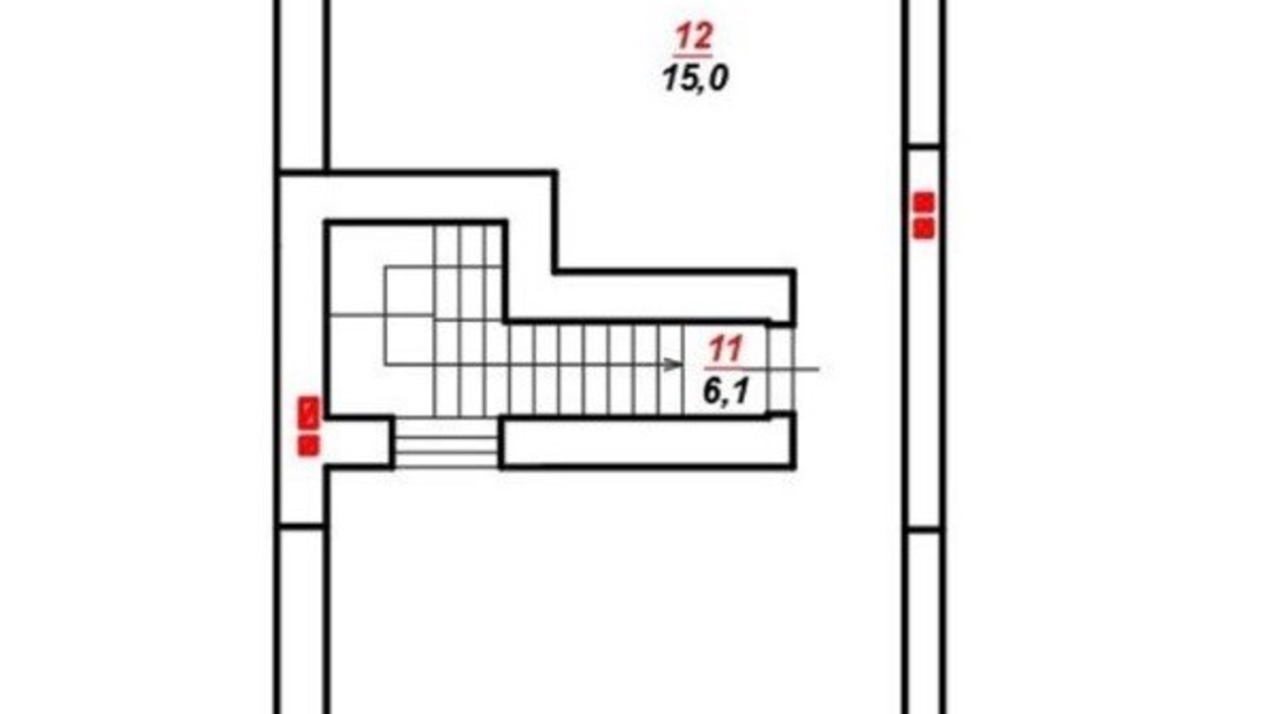 Планировка таунхауса в Таунхаус Атмосфера new format 116 м², фото 579793