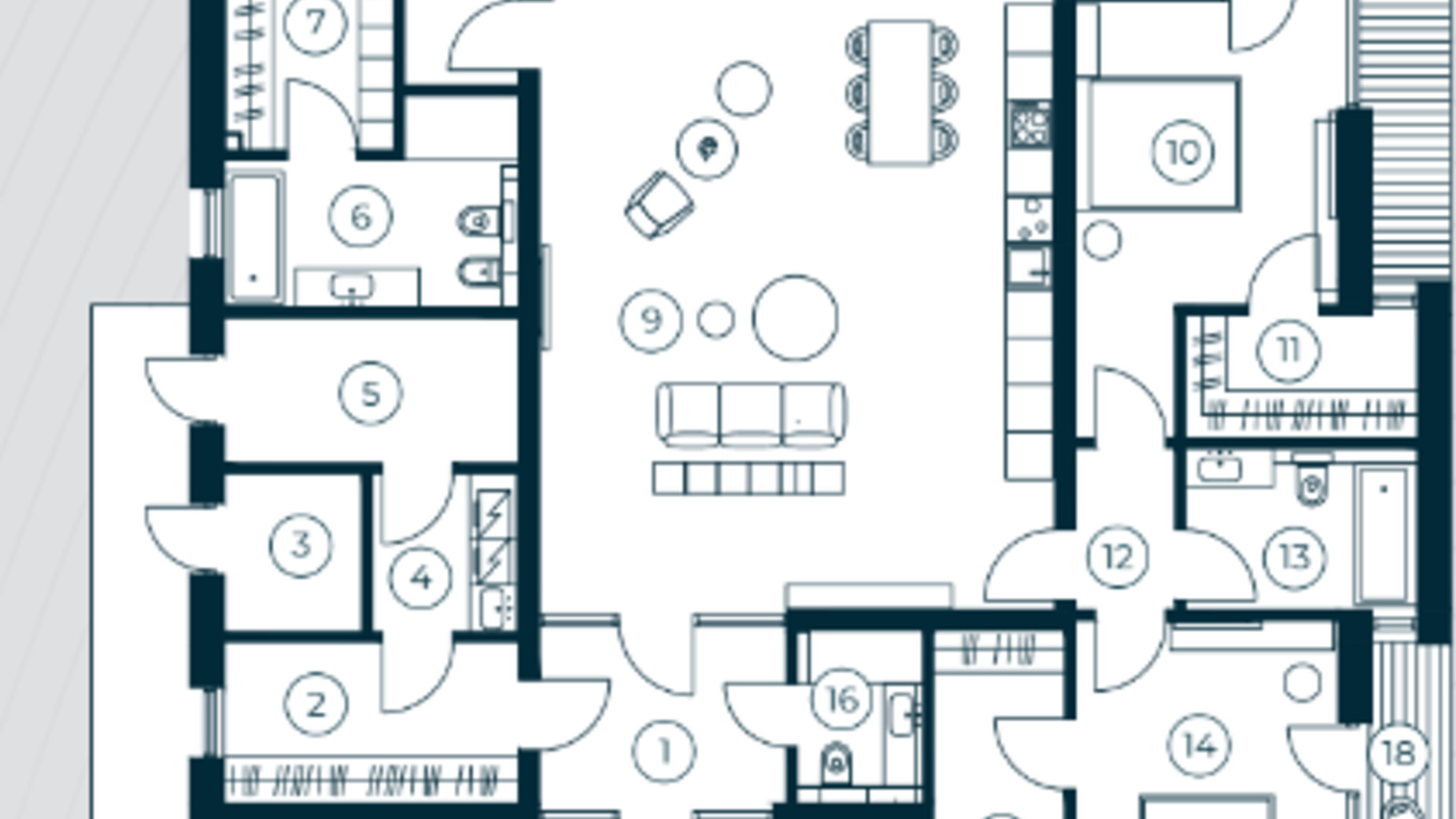 Планировка коттеджа в КГ Vlasne Misto 213 м², фото 582563