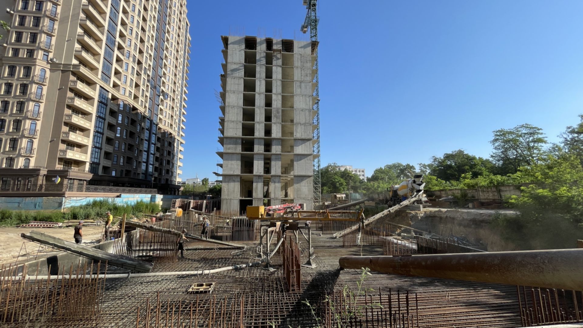 Состоянием на июнь 2023 года БЦ PlatOn ход строительства фото 584418