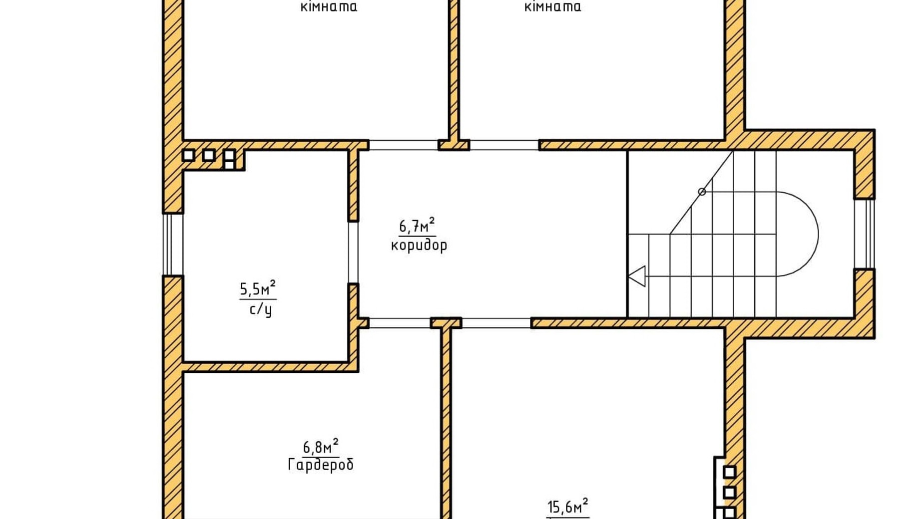 Планировка коттеджа в КГ Солнечный склон 267 м², фото 588785