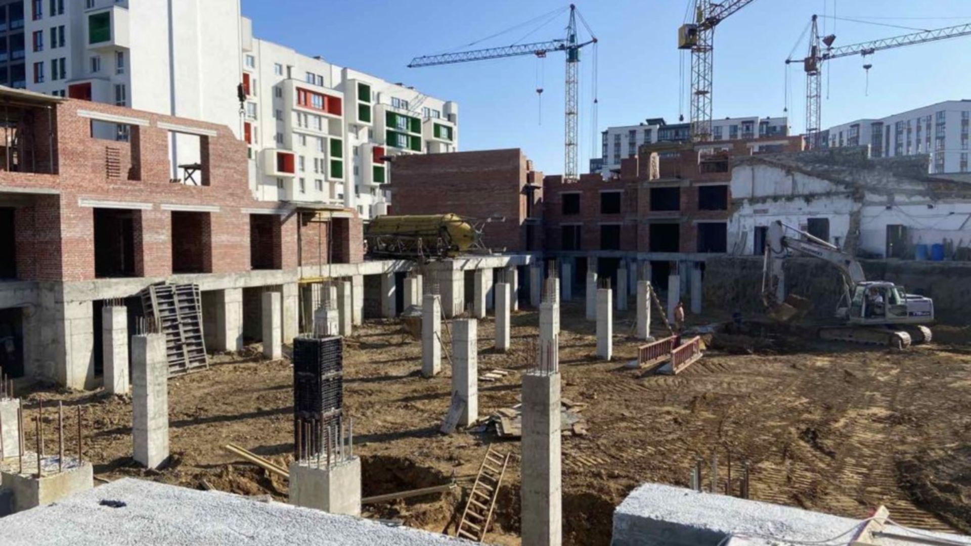 Состоянием на июль 2023 года ЖК Липки 2 ход строительства фото 590953