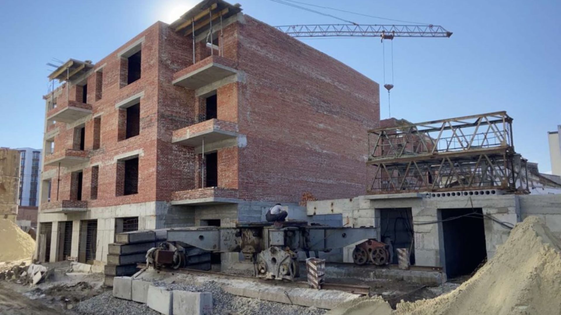 Состоянием на июль 2023 года ЖК Липки 2 ход строительства фото 590959